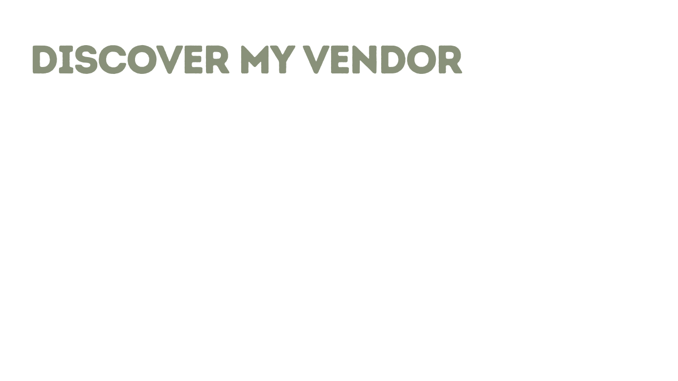 Discover My Vendor Name